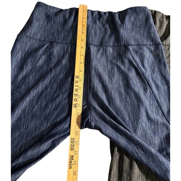 Women's Danskin Now Navy Blue - Black Athletic Capri's Size XL 16-18 lot of 2 - Picture 6 of 12